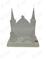Peça Decorativa Sagrada Familia Presépio Branco 28cm 14662-PL