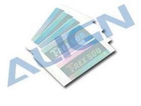 Peca Motor DLE 0 Flybar Paddle Sticker H50058T RC Gasolina