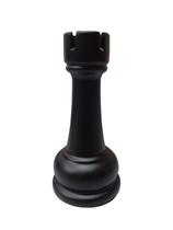 Peça Xadrez Cerâmica 01un 18x8cm Preta Fosca