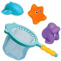 Pecaria de Banho Brinquedo para Bebês pegador e Bichos Buba
