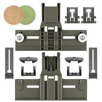 Peças ajustadoras de prateleira superior para lava-louças para Whirlpool e Kenmore