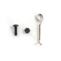 Pecas Automodelo Aluminum Exhaust Fixation Set Himoto 801-009 Pecas Automodelo Aluminum Exhaust Fixation Set Himoto 801-009