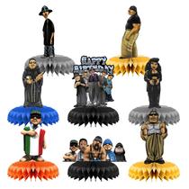 Peças centrais Honeycomb KETECI Homies Kids Birthday Party x8