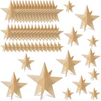 Peças centrais Star Sinload 45 unidades de decorações 3D Star Peças centrais Star Sinload 45 unidades de decorações 3D Star