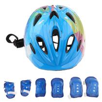 Peças Criança Menino Patinação Bicicleta Capacete Joelho Doll A - Lightbek Official Store