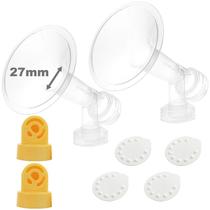 Peças da bomba de mama Nenesupply Membrana de válvula de flange de 27 mm