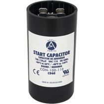 Peças de aplicação do capacitor de partida do motor 100-120uF 110-125VAC