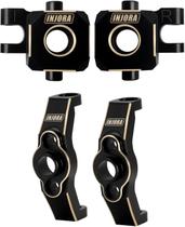 Peças de atualização INJORA Brass Caster Blocks C-Hubs para TRX4M 1/18 Peças de atualização INJORA Brass Caster Blocks C-Hubs para TRX4M 1/18