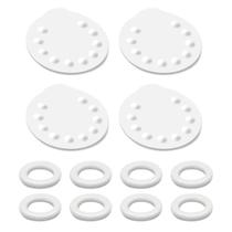 Peças de bomba de mama Maymom 8 O-Rings 4 membranas para Medela Harmony Peças de bomba de mama Maymom 8 O-Rings 4 membranas para Medela Harmony
