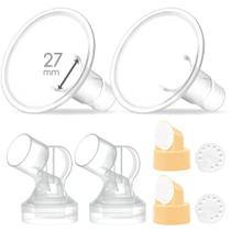 Peças de bomba de mama Maymom, flanges de 27 mm compatíveis com Medela Peças de bomba de mama Maymom, flanges de 27 mm compatíveis com Medela