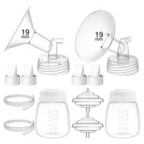 Peças de bomba de mama TOVVILD, kit de flange de 19 mm, sem BPA