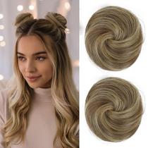 Peças de cabelo REECHO Space Bun Mini Claw Clip Coque de cabelo falso
