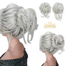 Peças de cabelo SARLA Messy Bun, 2 peças para mulheres, cabelo sintético Peças de cabelo SARLA Messy Bun, 2 peças para mulheres, cabelo sintético