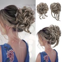 Peças de cabelo SARLA Messy Bun, 2 peças para mulheres, cabelo sintético Peças de cabelo SARLA Messy Bun, 2 peças para mulheres, cabelo sintético