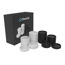 Peças de damas compatíveis com ChessUp 2 para tabuleiro inteligente Peças de damas compatíveis com ChessUp 2 para tabuleiro inteligente