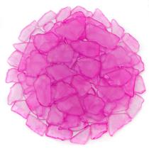 Peças de decoração em vermelho rosa de 40 onças Sea Glass Pebbles Keedolla