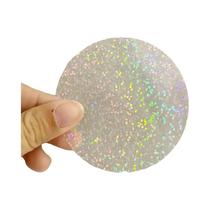 Peças De Distintivo Circular De 58mm 200Pcs Filme Plástico Protetor Transparente Para Fazer Botões