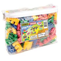Peças de Encaixar Conectando Formas 150 Peças Legos Bolsa