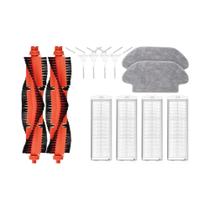 Peças de Filtro e Escova Lateral para Robô Aspirador Xiaomi S10/S12/T12/B106GL/2S/B106CN