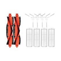 Peças de Filtro e Escova Lateral para Robô Aspirador Xiaomi S10/S12/T12/B106GL/2S/B106CN