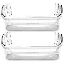 Peças de prateleira para compartimento de porta de geladeira Broz 240323002, pacote com 2 Peças de prateleira para compartimento de porta de geladeira Broz 240323002, pacote com 2