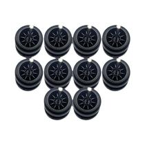 Peças De Refit Para Carros De Brinquedo Em Escala 1/64 Com Pneus De Borracha Fixos, Dez Raios Para