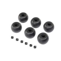 Peças de reposição Losi Lean Bar Wheels & Stops 6 PM-MX Peças de reposição Losi Lean Bar Wheels & Stops 6 PM-MX
