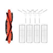 Peças De Substituição Para Aspirador Robot Xiaomi S10 S12 T12 B106GL: Mop, Escova Lateral E Filtro