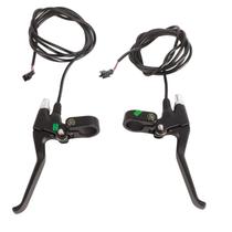 Peças De Substituição Para Bicicleta Elétrica: Manete De Freio Elétrico Durável De 2 Fios (Esquerdo