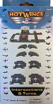 Peças de toy Hot Wings Planes Runway Turn & Intersection