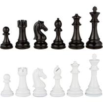 Peças de Xadrez Conjunto Best Chess Set Minerva Rei de Metal 11,5 cm