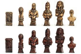 Peças de Xadrez em Resina - Coleção Deuses Egícios 774 - Karin Grace