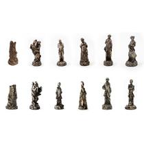 Peças de Xadrez em Resina - Coleção Guerra da Independência Americana 786