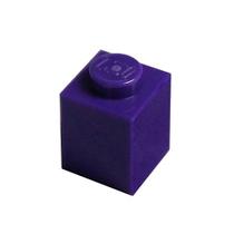 Peças e elementos LEGO: Tijolo 1x1 Roxo Escuro (Médio Lilás) x100