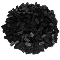 Peças LEGO: tijolo preto 2x4 x100