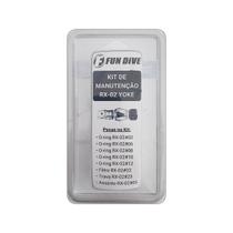 Peças Manutenção Para Regulador Mergulho Rx-02 Yoke Fun Dive