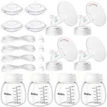 Peças para bomba tira-leite BALIME 17 mm compatíveis, 4 conjuntos Peças para bomba tira-leite BALIME 17 mm compatíveis, 4 conjuntos