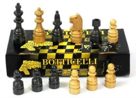 Peças para Jogo de Xadrez em Madeira Rei 12cm -Botticelli