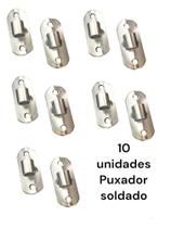 Peças Para Toldos Cortina = 10 Puxador Meia Cana Soldado. Peças Para Toldos Cortina = 10 Puxador Meia Cana Soldado.