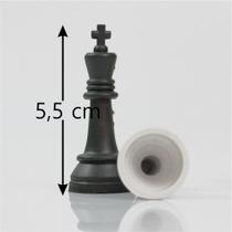 Peças para Xadrez em Plástico REI 5,5 cm - Botticelli Peças para Xadrez em Plástico REI 5,5 cm - Botticelli