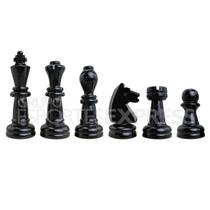 Peças Xadrez Oficial em Madeira Nobre Peças Chumbadas Rei 10cm Esportes Express Cód.119