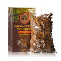 Pedaços de Cogumelo Chaga Siberiano 100 g Selvagem Pedaços de Cogumelo Chaga Siberiano 100 g Selvagem