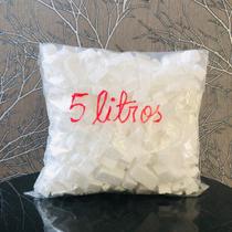 Pedaços de Isopor Cubos e Tiras P/Enchimento 5LTS Puff