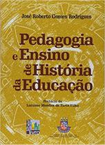 Pedagogia e ensino de historia da educaçao