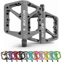 Pedais de bicicleta BUCKLOS MTB Flat Large Platform 29x29x4 cm Pedais de bicicleta BUCKLOS MTB Flat Large Platform 29x29x4 cm