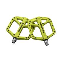 Pedais De Bicicleta De Nylon Ultraleves ROCKBROS Pedais De Plataforma Plana Para Ciclismo De Estrada Pedais De Bicicleta De Nylon Ultraleves ROCKBROS Pedais De Plataforma Plana Para Ciclismo De Estrada
