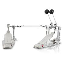 Pedais de bumbo duplo RANMING Direct Drive para conjunto de bateria