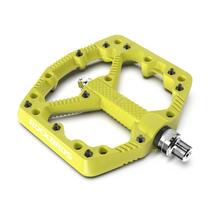 Pedais de mountain bike ROCKBROS Flat Nylon Fiber Green