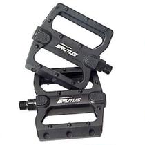 Pedal Absolute Plataforma Brutus Flat Aluminio 9/16 RG Preto