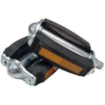 Pedal Aço Pra Bicicleta Antiga Retrô Alvorada Rosca Fina 1/2